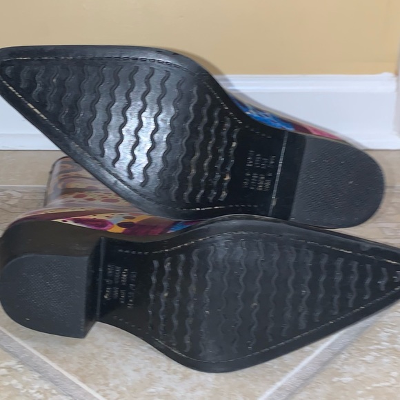 NATURE BREEZE western style RAINBOOTS women’s size 6 - Picture 5 of 10